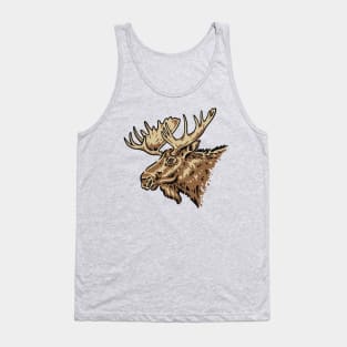 Moose Head Tank Top